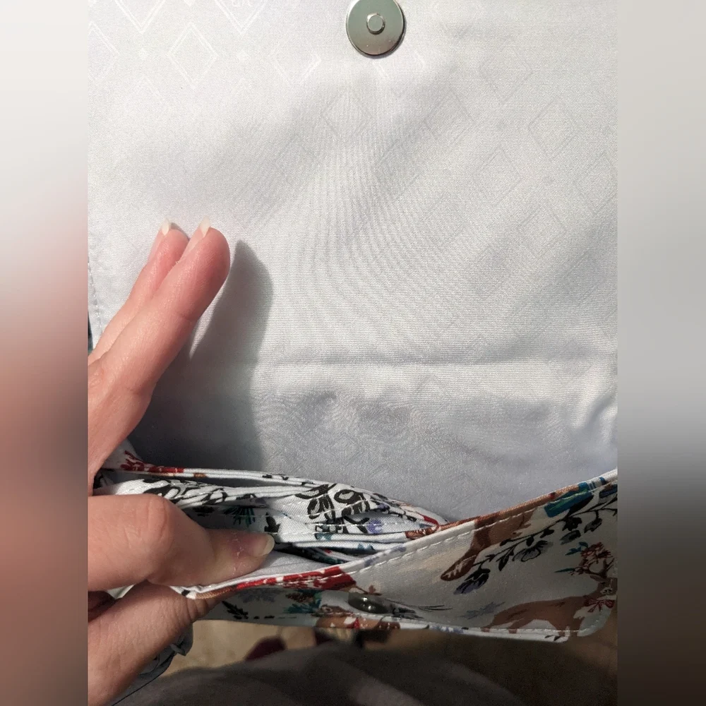 Vera Bradley RFID Turnlock Wallet With Strap - Picture 6 of 8